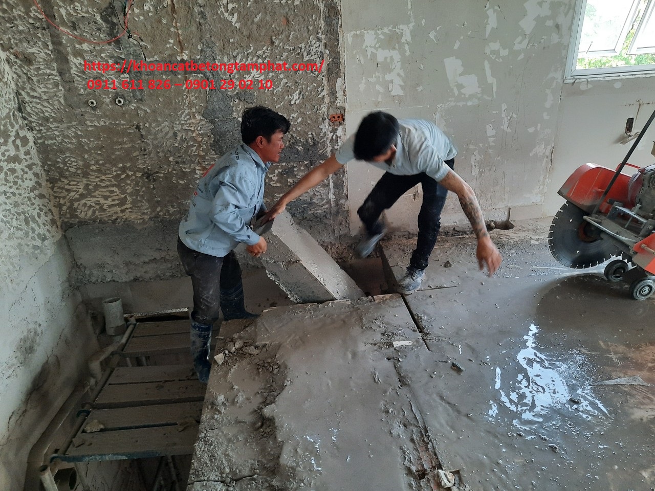 Khoan cắt bê tông tại Vũng Tàu Khoan cắt bê tông tại Vũng Tàu
