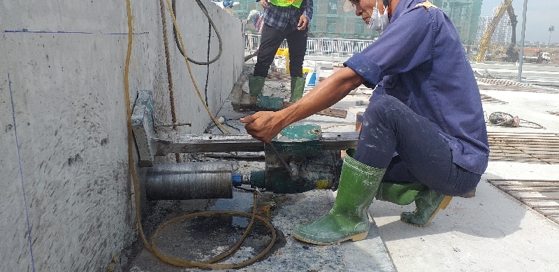 KHOAN RÚT LÕI BÊ TÔNG QUẬN 12 GIÁ RẺ CHUYÊN NGHIỆP 
