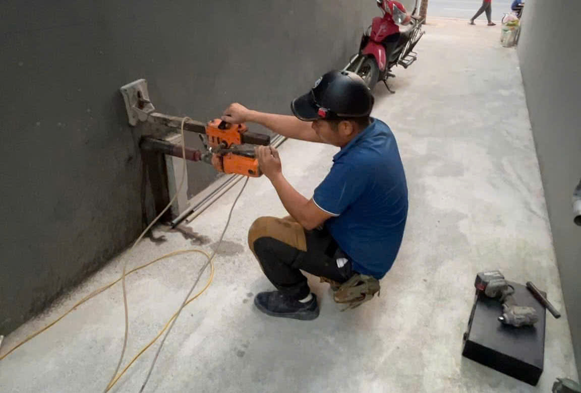Khoan Cắt Bê Tông ở Trà Vinh giá Chỉ 10k/m2